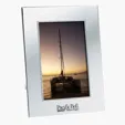 Thetis 4" x 6" Photo Frame, Shiny Nickel Plated