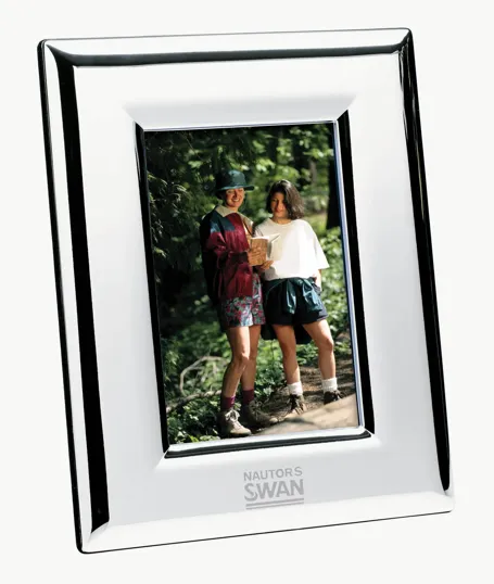 Heureu 4" x 6" Chrome Photo Frame — view 2