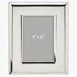 Heureu 4" x 6" Chrome Photo Frame — view 4