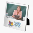 Orso Brushed Aluminum 6" x 4" Photo Frame — view 4