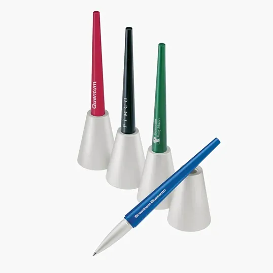 Arc-en-ciel Aluminum Ballpoint Pen & Stand