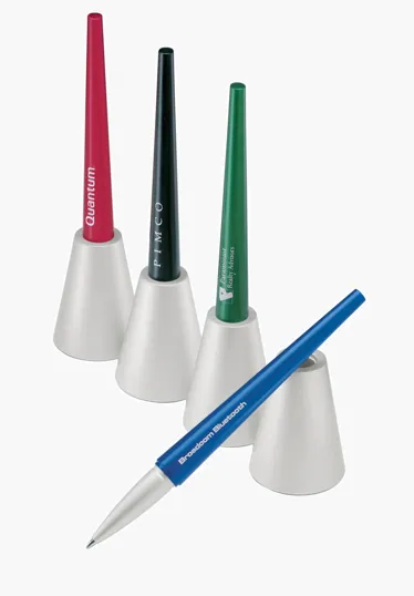 Arc-en-ciel Aluminum Ballpoint Pen & Stand — view 2