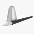 Arc-en-ciel Aluminum Ballpoint Pen & Stand — view 4