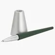 Arc-en-ciel Aluminum Ballpoint Pen & Stand — view 6