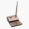 Magnifique Series Digital Clock and Pen Stand