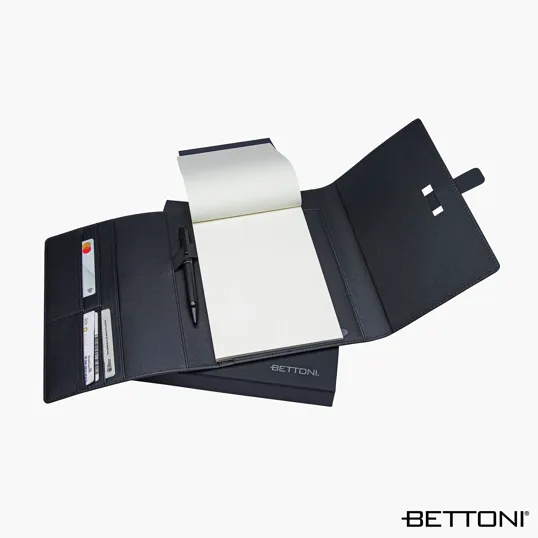 Bettoni® Sorrento Journal & Pen Giftset with Leatherette Cover — view 6