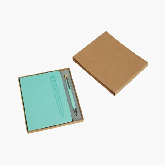 Sovrano Manhattan II Gift Set with Magnetic Journal & Recycled Pen — view 7