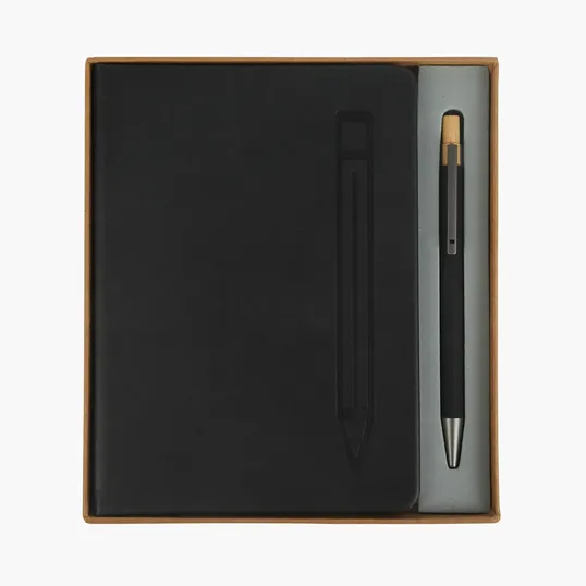 Sovrano Manhattan II Gift Set with Magnetic Journal & Recycled Pen — view 9