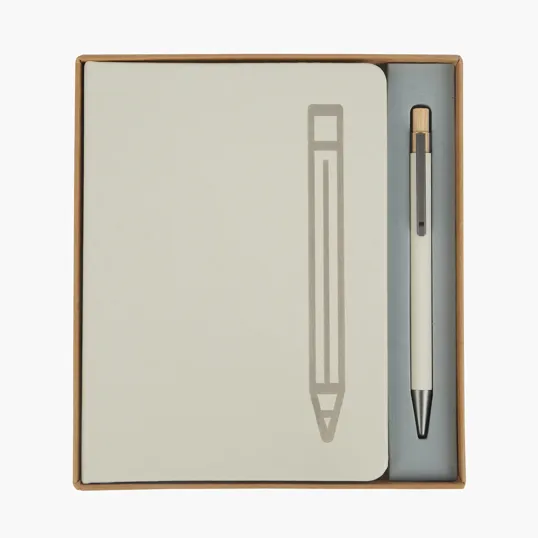 Sovrano Manhattan II Gift Set with Magnetic Journal & Recycled Pen — view 15