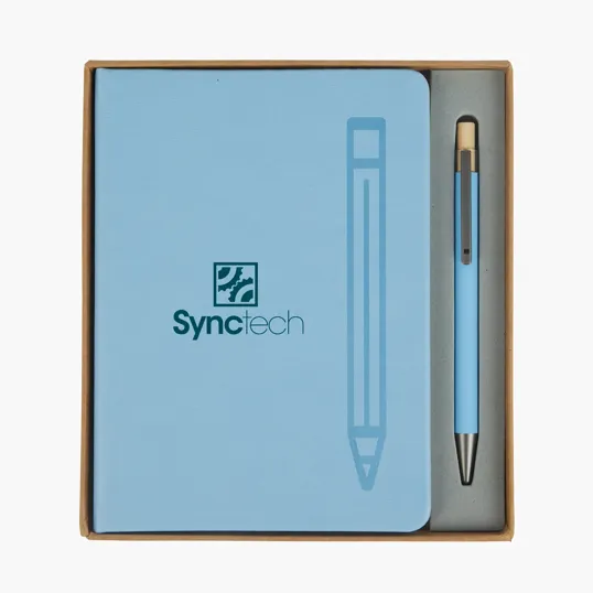Sovrano Manhattan II Gift Set with Magnetic Journal & Recycled Pen — view 20