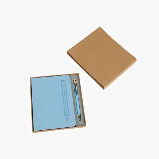 Sovrano Manhattan II Gift Set with Magnetic Journal & Recycled Pen — view 25