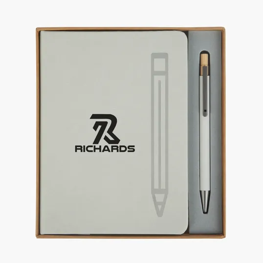 Sovrano Manhattan II Gift Set with Magnetic Journal & Recycled Pen — view 26
