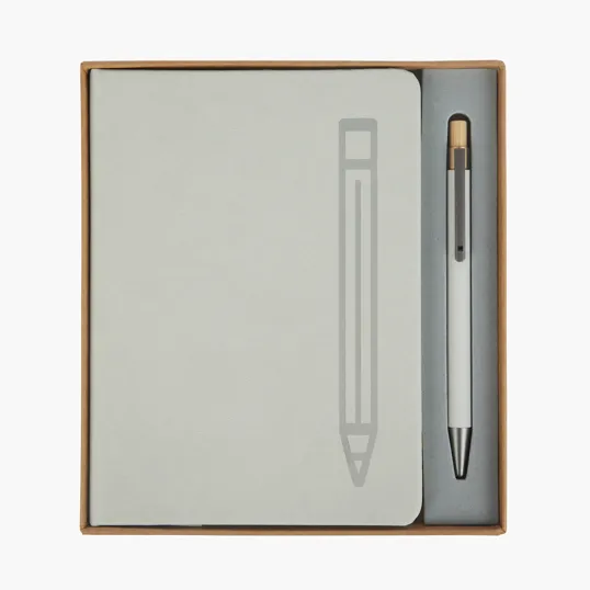 Sovrano Manhattan II Gift Set with Magnetic Journal & Recycled Pen — view 27