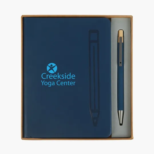 Sovrano Manhattan II Gift Set with Magnetic Journal & Recycled Pen — view 32