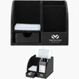 Sandro Leatherette Desk Box with Note Pad and Storage — view 3