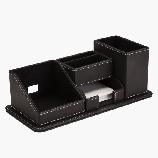 Oxford Desk Organizer with Phone Holder — view 4