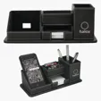 Oxford Desk Organizer with Phone Holder