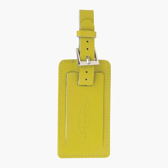 Fragolino Leather Luggage Spotter Tag — view 7