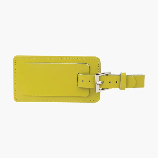 Fragolino Leather Luggage Spotter Tag — view 8