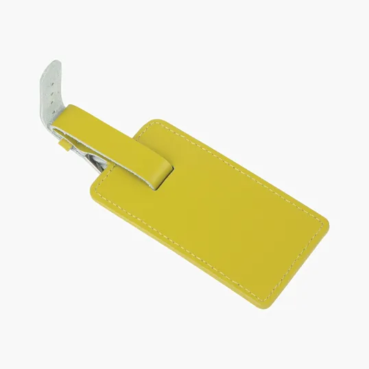 Fragolino Leather Luggage Spotter Tag — view 10