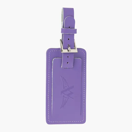 Fragolino Leather Luggage Spotter Tag — view 17