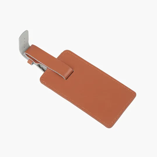Fragolino Leather Luggage Spotter Tag — view 30