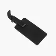 Fragolino Leather Luggage Spotter Tag — view 5