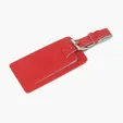 Fragolino Leather Luggage Spotter Tag — view 24