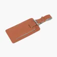 Fragolino Leather Luggage Spotter Tag — view 29