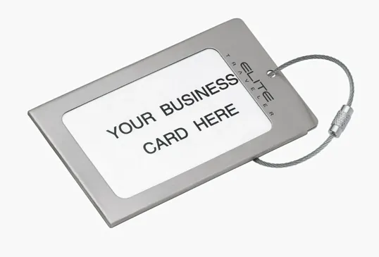 Navigor Series Steel Luggage Tag — view 4