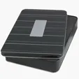 Large Aluminum Gift Tin, 10" x 7" x 1.5" — view 2