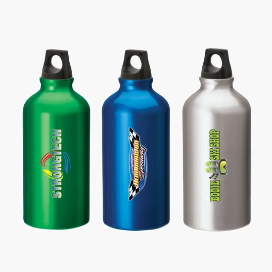 Sonia 16.9 oz. Aluminum Flask with Twist Top — view 2