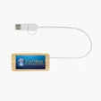 Bamboo Dual USB Hub with Type-C and Type-A Ports — view 6