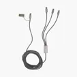 Virgo 9' RPET 5-in-1 Charging Cable — view 2
