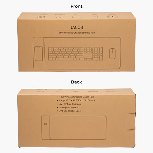 Jacob Wireless Charging Mouse Pad — view 8