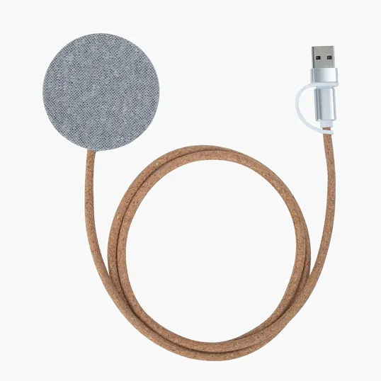 Ashford 10W RPET & Cork Wireless Charging Pad — view 8