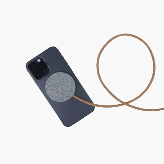 Ashford 10W RPET & Cork Wireless Charging Pad — view 9