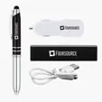 Mobile Charging Accessory Set with Power Bank, Car Charger & Stylus Pen — view 4