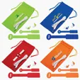 Whizzie™ SpotterTie™ Set with Earbuds and Drawstring Pouch