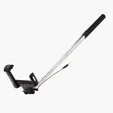 Click Selfie Stick with Stainless Steel Telescoping Handle — view 5