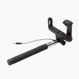 Click Selfie Stick with Stainless Steel Telescoping Handle — view 6