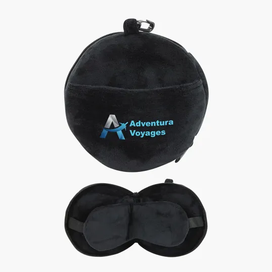 Journey Neck Pillow With Built-In Sleep Mask — view 2