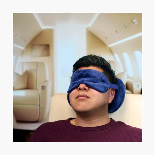 Journey Neck Pillow With Built-In Sleep Mask — view 12