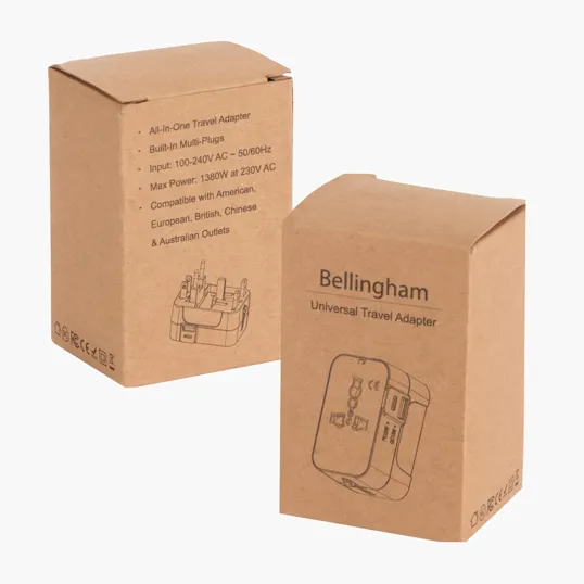 Bellingham Universal Travel Adapter with USB-C and USB-A — view 8