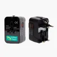 Bellingham Universal Travel Adapter with USB-C and USB-A