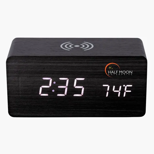 Opus Wireless Charging Speaker with Clock — view 5
