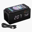 Opus Wireless Charging Speaker with Clock — view 6