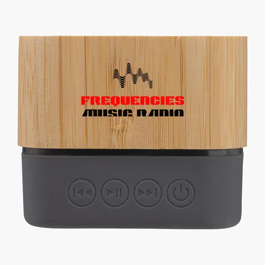 Cadence Bamboo Wireless Light-Up Speaker — view 3