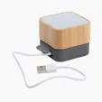 Cadence Bamboo Wireless Light-Up Speaker — view 5