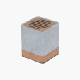 Grayson 5W RPET & Cork Wireless Speaker — view 5